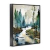 Stupell Industries Watercolor Creek Landscape, 24" x 30" - 3 of 4
