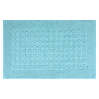 REGALWOVEN Luxury Bath Cotton Absorbent Shower Floor Mat for Bathroom