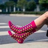 Pink Arrow Socks (Men's Sizes Adult Large) from the Sock Panda - 2 of 3