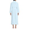 Lands' End Women's Cozy Plush Long Wrap Robe - 2 of 3