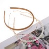 Unique Bargains Women's Solid Color Hairband 1 Set - 3 of 4