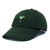 Dalix Cocktail Embroidered Cap Cotton Baseball Cute Cool Dad Hat Womens - 4 of 4