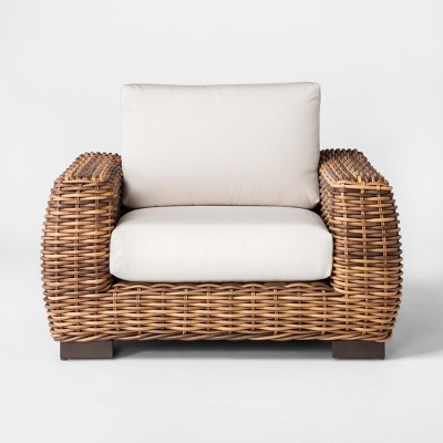 white wicker chair target