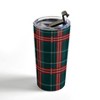 Emanuela Carratoni Tartan Theme Travel Mug 20 oz Stainless Steel Travel Mug - Deny Designs - 4 of 4