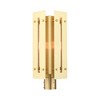 Livex Lighting Utrecht 1 - Light Post Light in  Satin Brass - 2 of 4