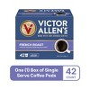 Victor Allen's Coffee French Roast, Dark Roast, 42 Count, Single Serve Coffee Pods for Keurig K-Cup Brewers - 3 of 4