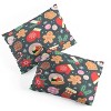 Deny Designs Full/Queen Emanuela Carratoni Ditsy Christmas Duvet Cover and Pillow Sham - 4 of 4
