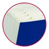 Smead Portable Expanding File Box, 19 Pockets, Alphabetic (A-Z) and Subject Labels, Legal Size, Blue (70806) - 4 of 4