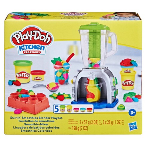 Play-Doh Kitchen Creations Pizza Oven Playset, Play Food Toy for Kids 3  Years and Up, 6 Cans of Modeling Compound, 8 Accessories, Non-Toxic
