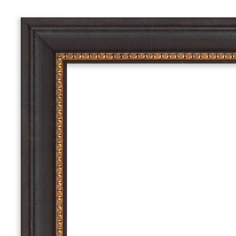 17&#34; x 51&#34; Non-Beveled Ashton Black Wood on The Door Mirror - Amanti Art, 4 of 12