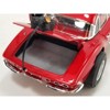 1961 Chevrolet Corvette Gasser #26 Red "Mazmanian" Limited Edition to 354 pieces Worldwide 1/18 Diecast Model Car by ACME - 4 of 4