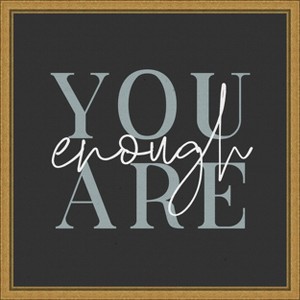 Amanti Art Daily Affirmations VI by Wild Apple Portfolio Canvas Wall Art Print Framed 16 x 16-in. - 1 of 4