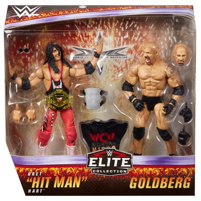 WWE Elite 2-Pack Goldberg & Bret Hart Action Figure