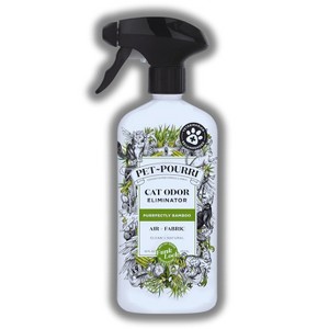 Pet-Pourri Cat Odor Eliminator - Purrfectly Bamboo (16 oz) - Instantly Freshens Air, Cat Pee & Litter Box Smells, Safe Around Pets - 1 of 3