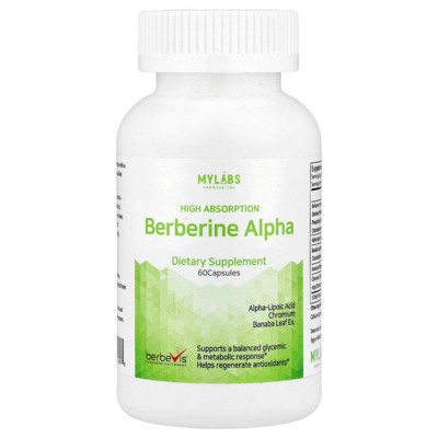 Mylabs Berberine Alpha, High Absorption, 60 Capsules