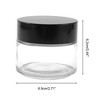 Unique Bargains Transparent Cream Glass Bottle for Bathroom 1 Pc - 4 of 4