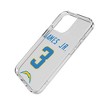 NFL Los Angeles Chargers Players Game Tactic Clear Cell Phone Case for Apple iPhone - 2 of 4