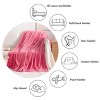All Seasons Plush Flannel Blanket, Soft and Warm Bed Blanket for Couch Sofa Bed - NTBAY - 3 of 4