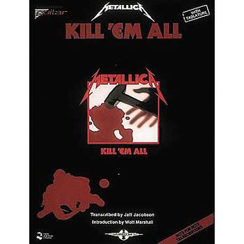 Hal Leonard Metallica Kill 'em All Guitar Tab Songbook