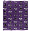 Whittier College Logo Pattern Silky Touch Blanket White 50x60 - 2 of 4