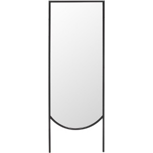 Patel 25" x 68" Mirror - MRR8005 - Black - Safavieh - 1 of 4