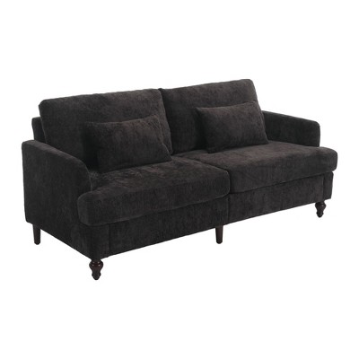 NicBex 68.9 Inch Modern Chenille Loveseat Sofa,2 Seater Sofa with Removable Seat Cushion for Living Room,Apartment,Bedroom