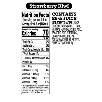 good2grow Strawberry Kiwi Antioxidant Blend Juice Drink - 3pk/6 fl oz Bottles - Character Tops May Vary