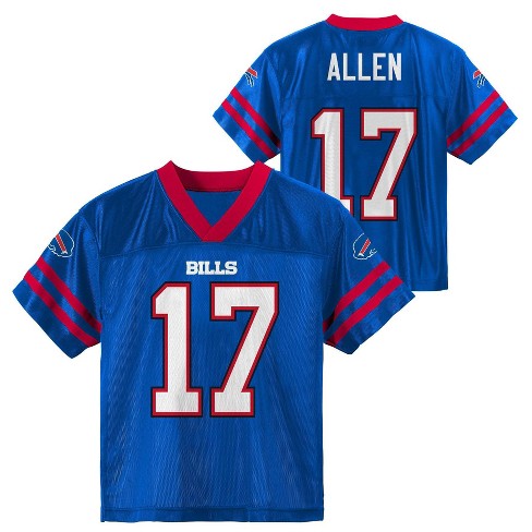 Nfl Buffalo Bills Toddler Boys' Short Sleeve Allen Jersey : Target