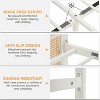 homfan Rattan Bed Frame with Headboard, Boho Cane Platform Bed Frame with Strong Metal Slat, Noise Free, No Box Spring Needed - 4 of 4