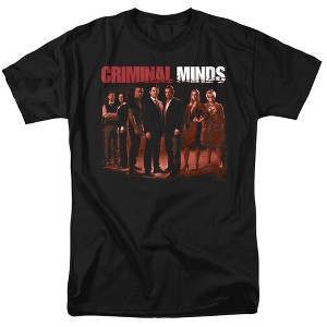 Criminal Minds The Crew Adult T-Shirt Black Small - 1 of 4
