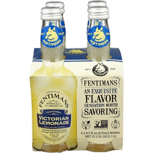 Fentimans Traditional Victorian Lemonade - Case Of 6 - 4 Pk/9.3 Fl Oz ...