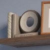 SEVOBAL Decorative Wall Shelf Grey Walnut Floating Shelf Concealed Mounting for Modern Home Decor, Gray, 31.5"*9.8"*1.5" - 4 of 4
