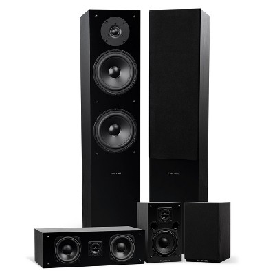 Fluance Elite High Definition 5.0 Surround Sound Home Theater Speaker ...