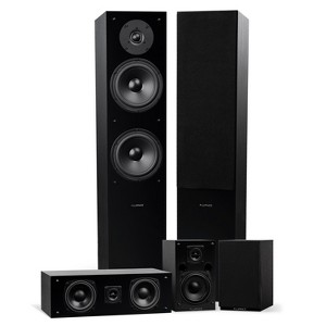 Fluance Elite High Definition Surround Sound Home Theater 5.0 Speaker System - Floorstanding, Center, and Rear Speakers - 1 of 4