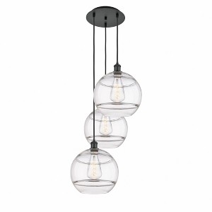 Rochester - 3 Light Cord Hung Multi Pendant In Industrial Style-40.88 Inches Tall and 18.5 Inches Wide - 1 of 1