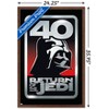 Trends International Star Wars: Return of the Jedi - 40th Vader Logo Framed Wall Poster Prints - 3 of 4