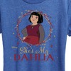 Women's - Disney - She's My Dahlia Short Sleeve Graphic T-Shirt - 2 of 4