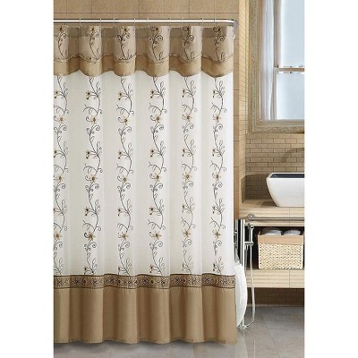 Kate Aurora Royal Living Daphne Embroidered Sheer & Taffeta Fabric