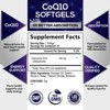Co Q 10 Supplement - CoQ10 200mg Antioxidant, Heart Health Support & Energy Production - Coenzyme Q10 (Ubiquinone) Vitamins - 60 Softgels - 2 of 4
