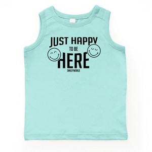 The Juniper Shop SmileyWorld Just Happy To Be Here Youth Tank Top - 1 of 4