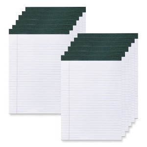 Roaring Spring Recycled Legal Pad, Wide/Legal Rule, 40 White 8.5 x 11 Sheets, Dozen - 1 of 4
