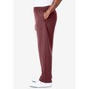 KingSize Men's Big & Tall Fleece Open-Bottom Sweatpants - 4 of 4