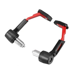 Unique Bargains Motorcycle Brake Lever Guard Handlebar Protector Clutch 7/8" 1Pair - 1 of 4