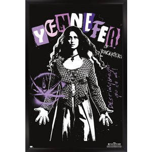 Trends International Netflix The Witcher: Season 3 - Yennefer Framed Wall Poster Prints - 1 of 4