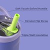 HydroJug Sport - Stainless Steel Tumbler with Straw, Vacuum Insulated, Leakproof Water Bottle, Ergonomic Design, Dishwasher Safe - 3 of 4