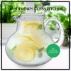 Artland Iris 90 Oz Handblown Glass Pitcher, Bubble Shape, Lead-Free, Versatile Drink Dispenser for Water, Juice, Cocktails, Dishwasher Safe - 2 of 4