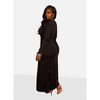 Rebdolls Women's Bell Adjustable Waist Maxi Dress W. Side Slit - 4 of 4