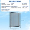 Swimming Pool Fence for Inground Pools, Removable Safety Pool Fencing with Aluminum Legs, Easy DIY Install Pool Fence for Backyard Garden Pool - 2 of 4