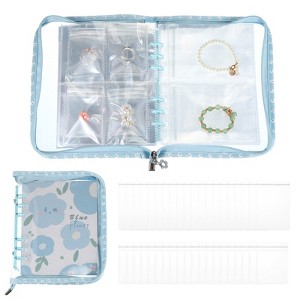 Unique Bargains Travel Necklace Ring Holder Anti Oxidation Jewelry Organizer 50 Pcs - 1 of 3