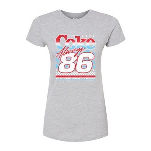 Women's - Coca-Cola - Coke American Racing Fitted Graphic T-Shirt - 1 of 2